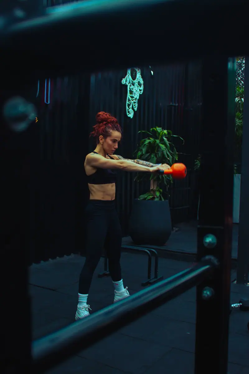 Swing con kettlebell